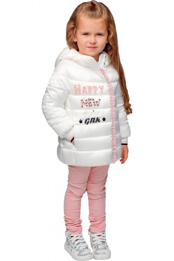 Куртка для девочки GnK С-623 фото